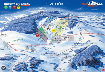 Skiareál-Severák
