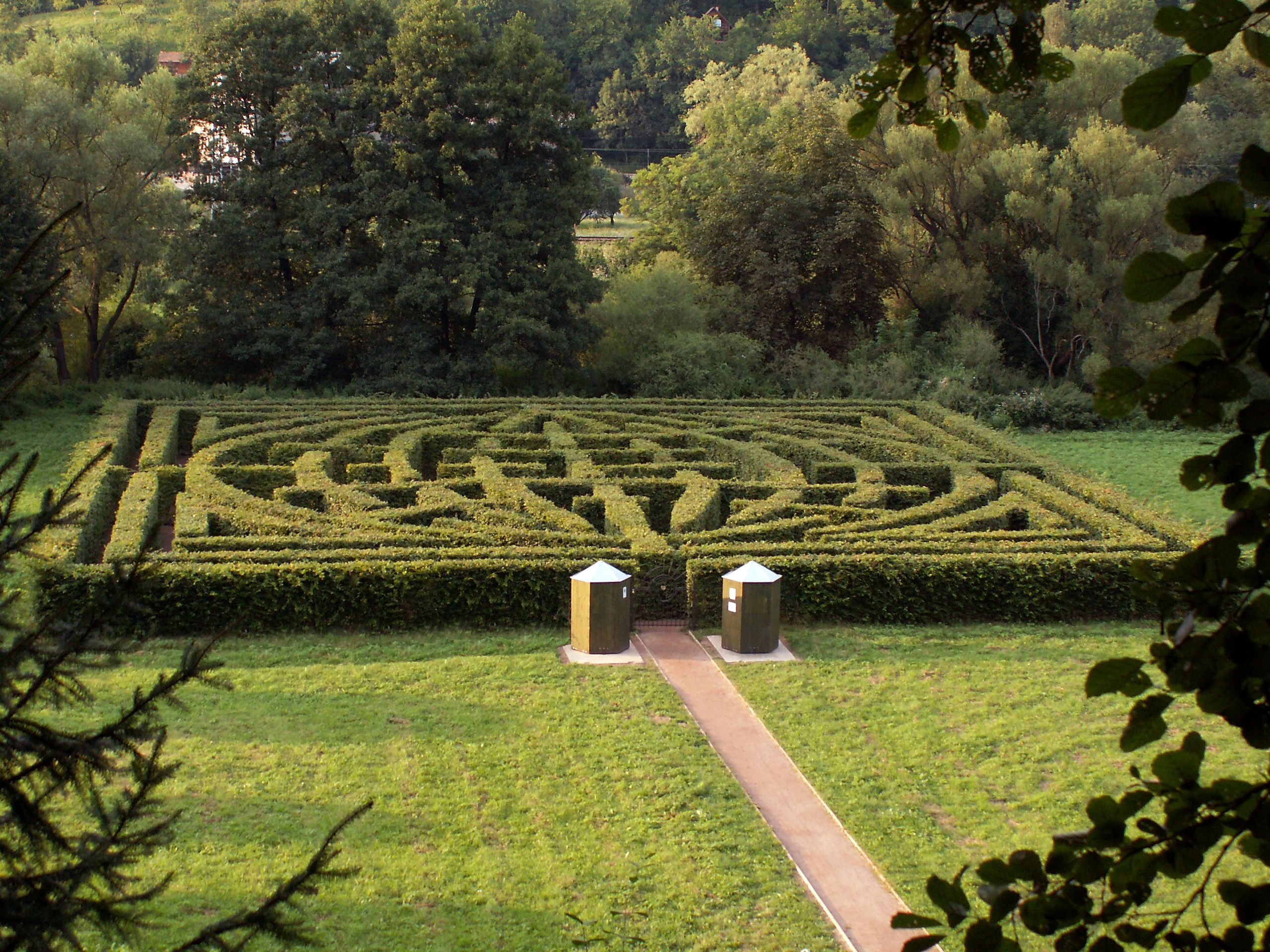 bludiště Brandýs nad Orlicí